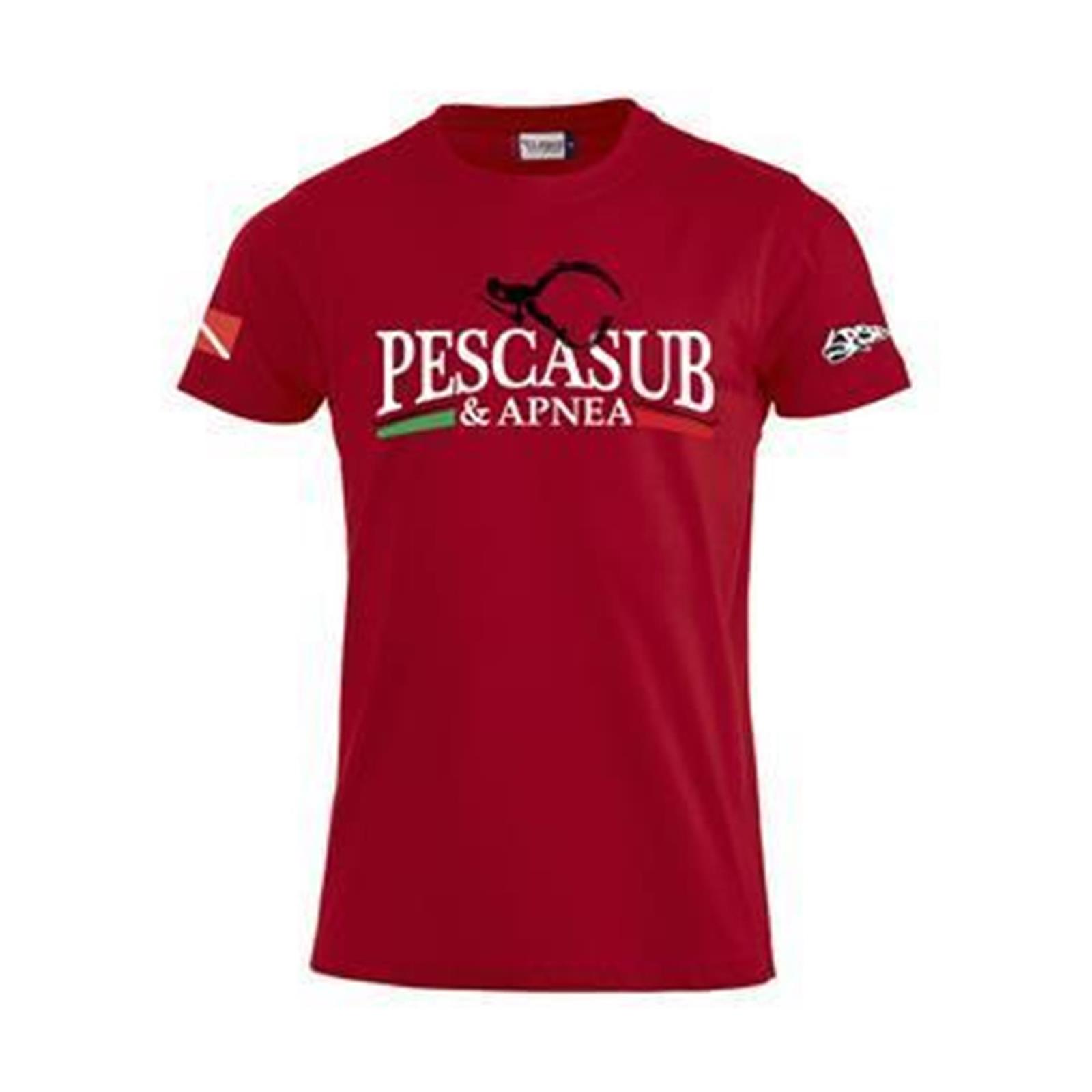 psa_pesca T-shirt Premium-T Rossa