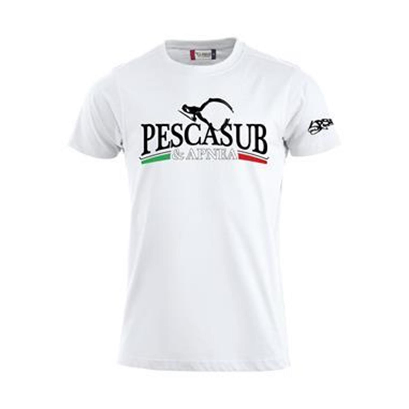 psa_pesca T-shirt Clique Basic-t Bianco (29030)