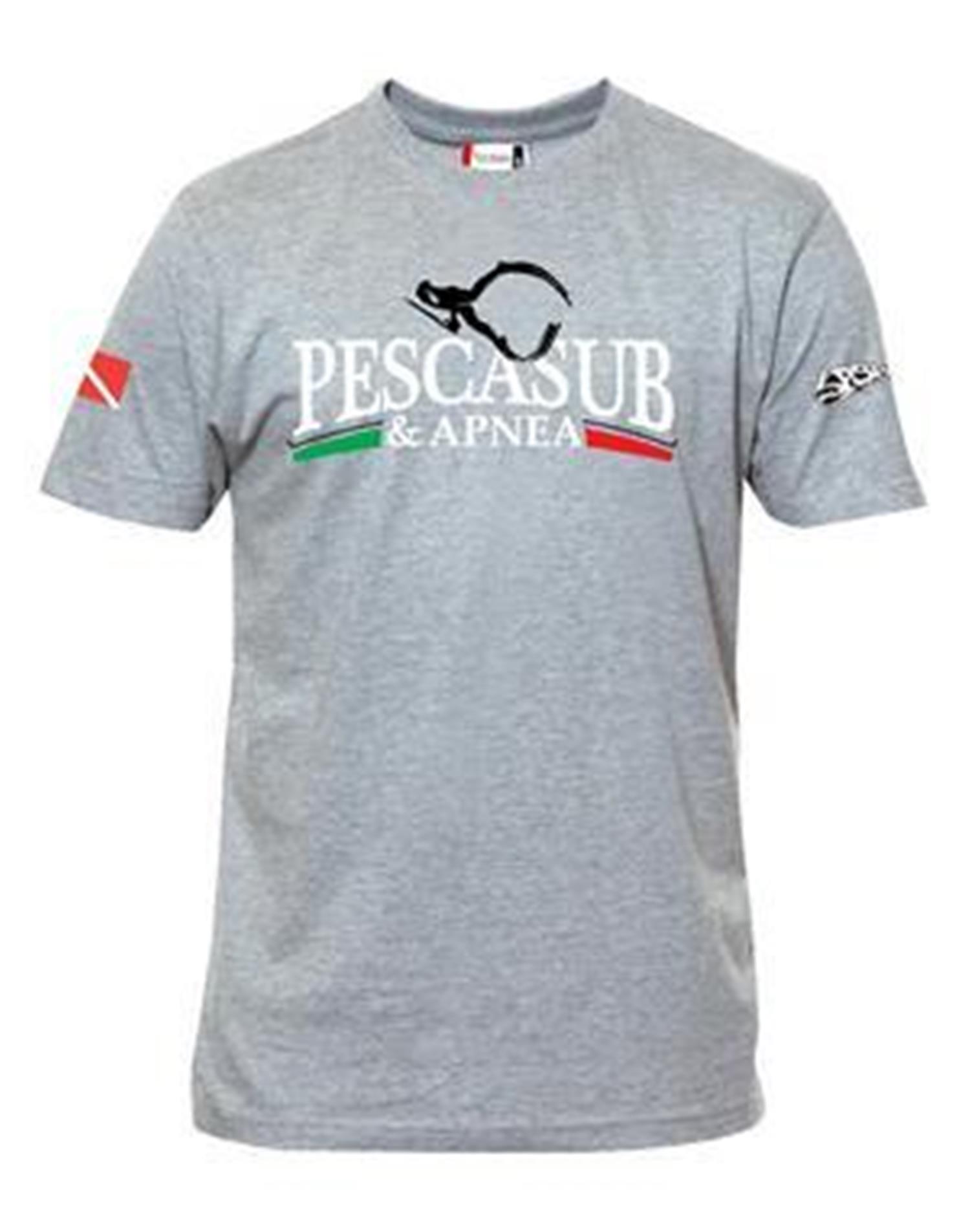psa_pesca T-shirt Clique Basic-t Grigio (29030)